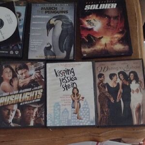 DVD Variety Pack Action/Romance/Suspense 5 Count